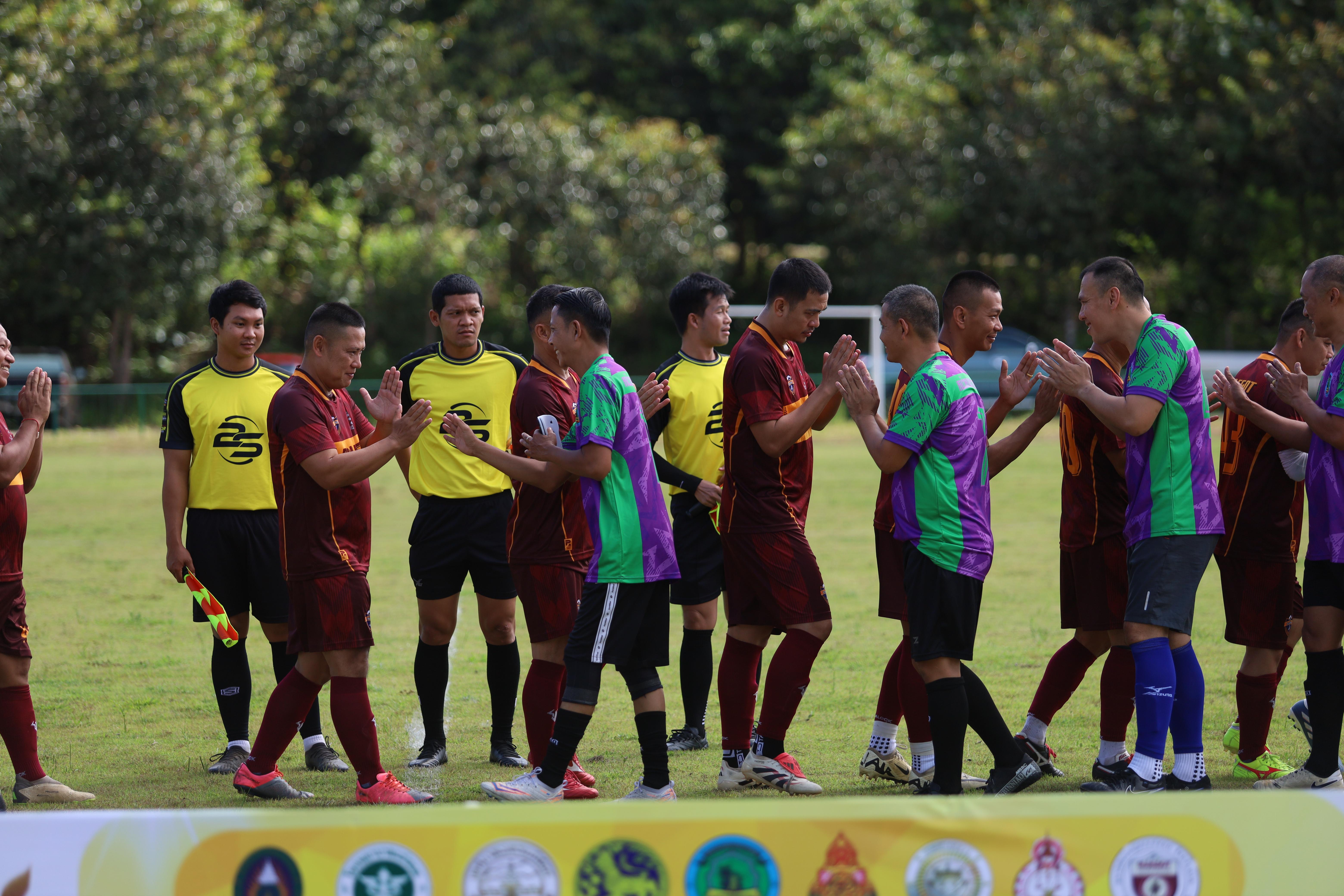 22. การแข่งขันฟุตบอล11คนหน่วยงานคู่ที่1