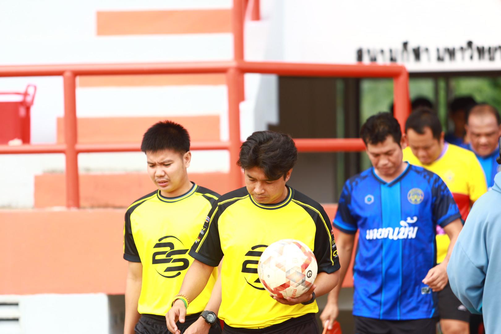 2. ฟุตบอล11คนหน่วยงาน25ปีkprums เทศบาลนครแม่สอด 1 : 0 โรงพยาบาลแม่สอด