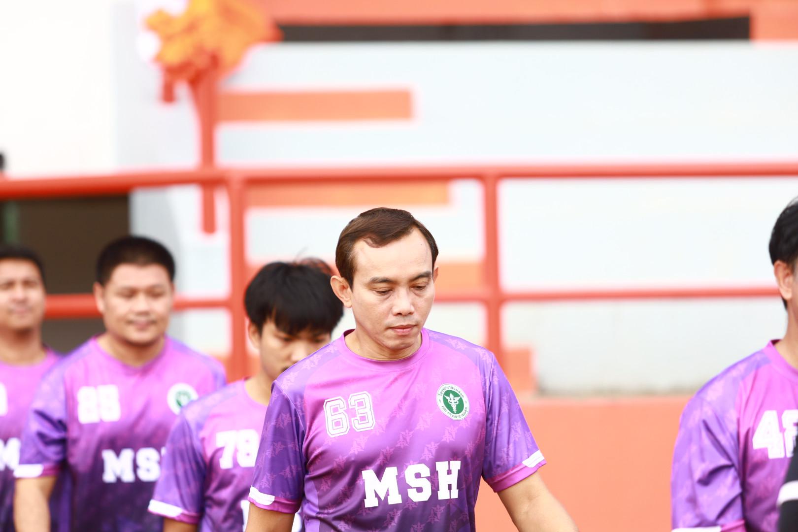 6. ฟุตบอล11คนหน่วยงาน25ปีkprums คู่ที่ 14 เทศบาลนครแม่สอด 1 : 0 โรงพยาบาลแม่สอด