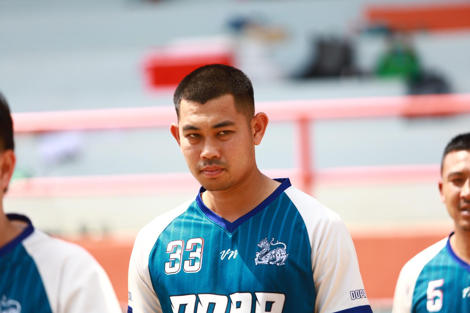 9. ฟุตบอล11คนหน่วยงาน25ปีkprums คู่ที่ 15 สถานีตำรวจภูธรแม่สอด 3 : 1 อำเภอแม่สอด