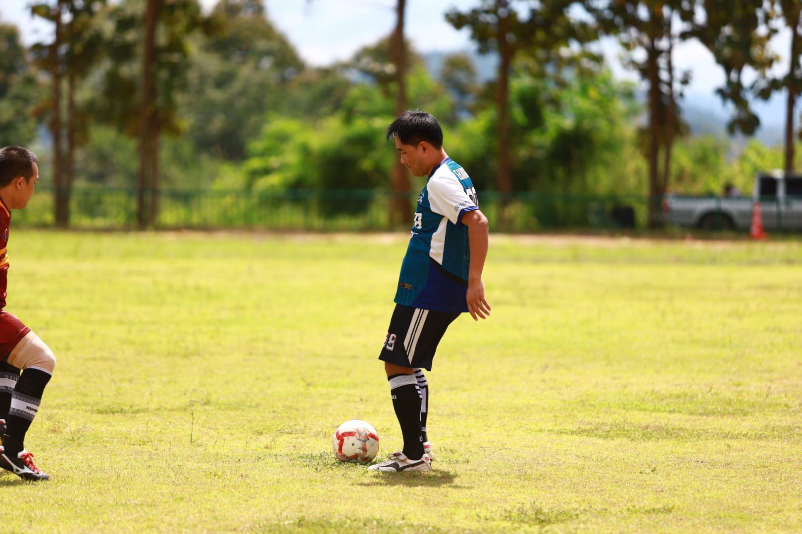 23. ฟุตบอล11คนหน่วยงาน25ปีkprums คู่ที่ 15 สถานีตำรวจภูธรแม่สอด 3 : 1 อำเภอแม่สอด