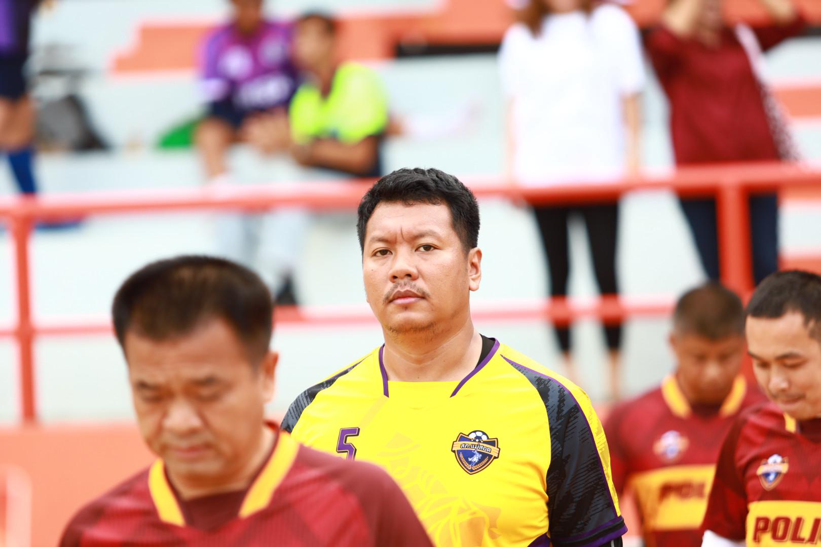 3. ฟุตบอล11คนหน่วยงาน25ปีkprums สถานีตำรวจภูธรแม่สอด 0 : 1 เทศบาลนครแม่สอด