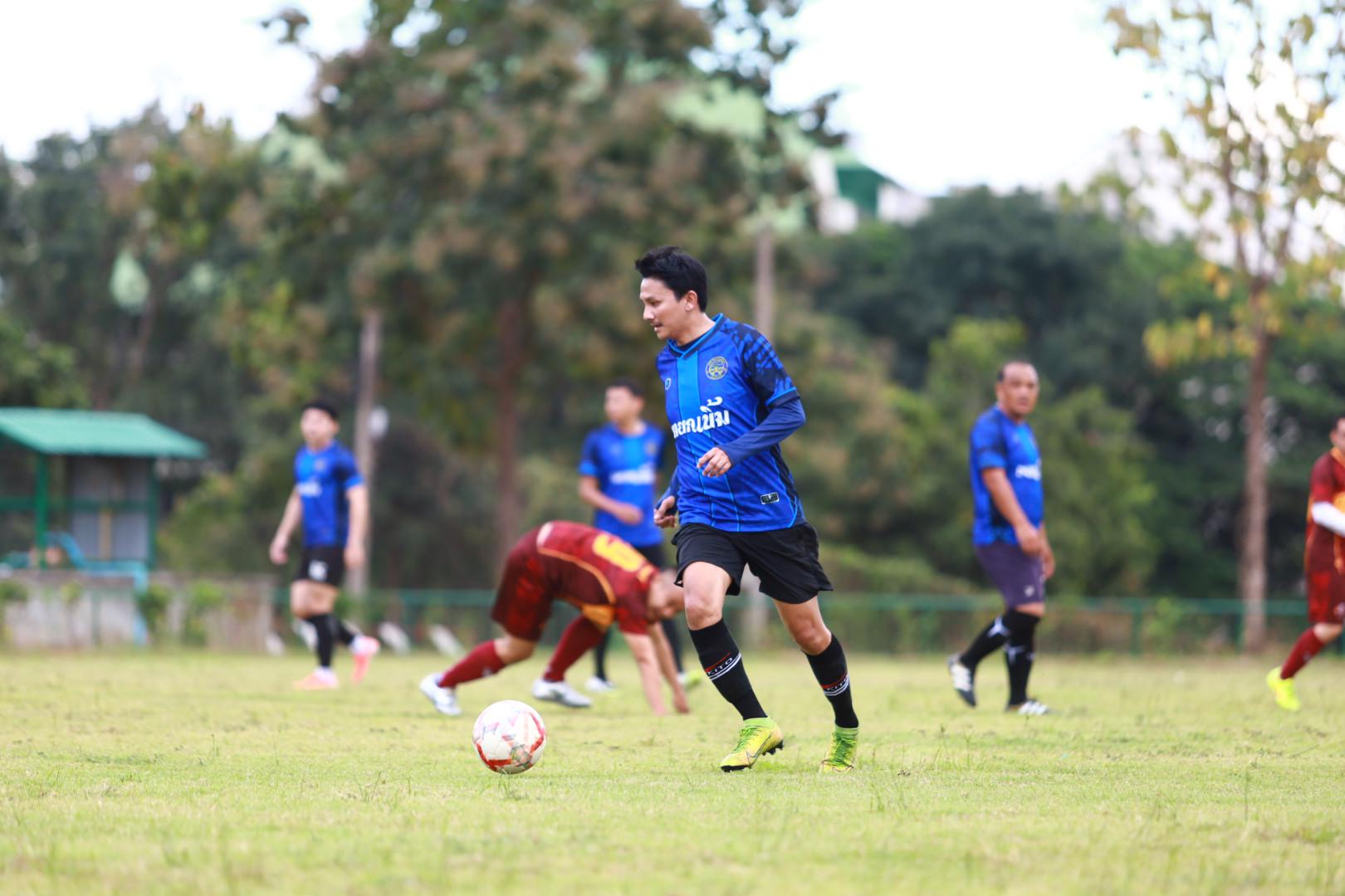 24. ฟุตบอล11คนหน่วยงาน25ปีkprums คู่ชิงชนะเลิศ สถานีตำรวจภูธรแม่สอด 0 : 1 เทศบาลนครแม่สอด