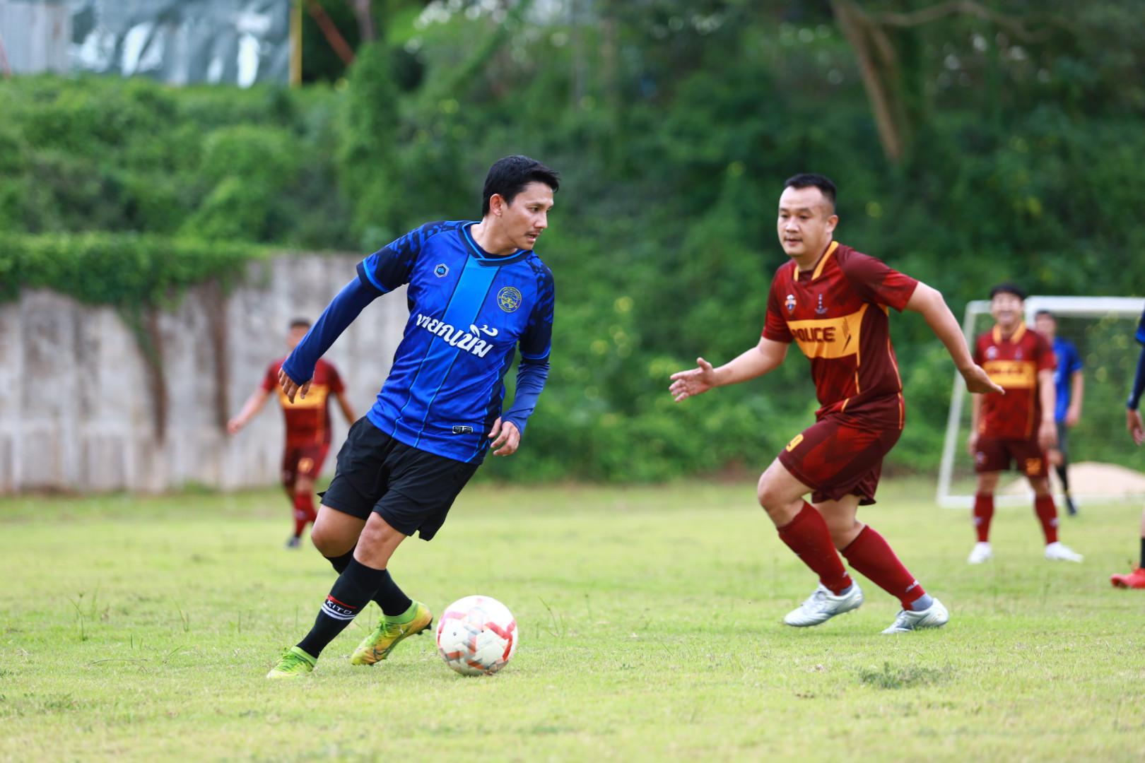 26. ฟุตบอล11คนหน่วยงาน25ปีkprums คู่ชิงชนะเลิศ สถานีตำรวจภูธรแม่สอด 0 : 1 เทศบาลนครแม่สอด