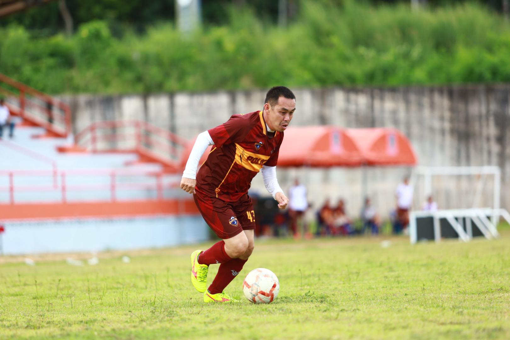 35. ฟุตบอล11คนหน่วยงาน25ปีkprums คู่ชิงชนะเลิศ สถานีตำรวจภูธรแม่สอด 0 : 1 เทศบาลนครแม่สอด