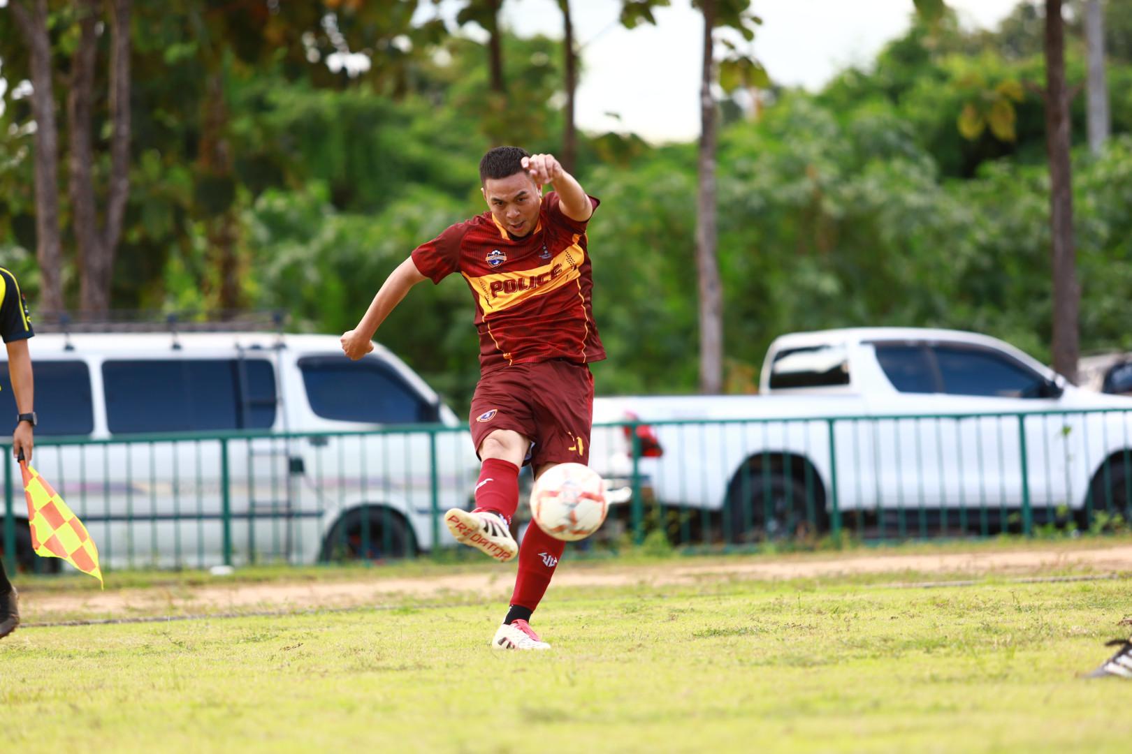 40. ฟุตบอล11คนหน่วยงาน25ปีkprums คู่ชิงชนะเลิศ สถานีตำรวจภูธรแม่สอด 0 : 1 เทศบาลนครแม่สอด