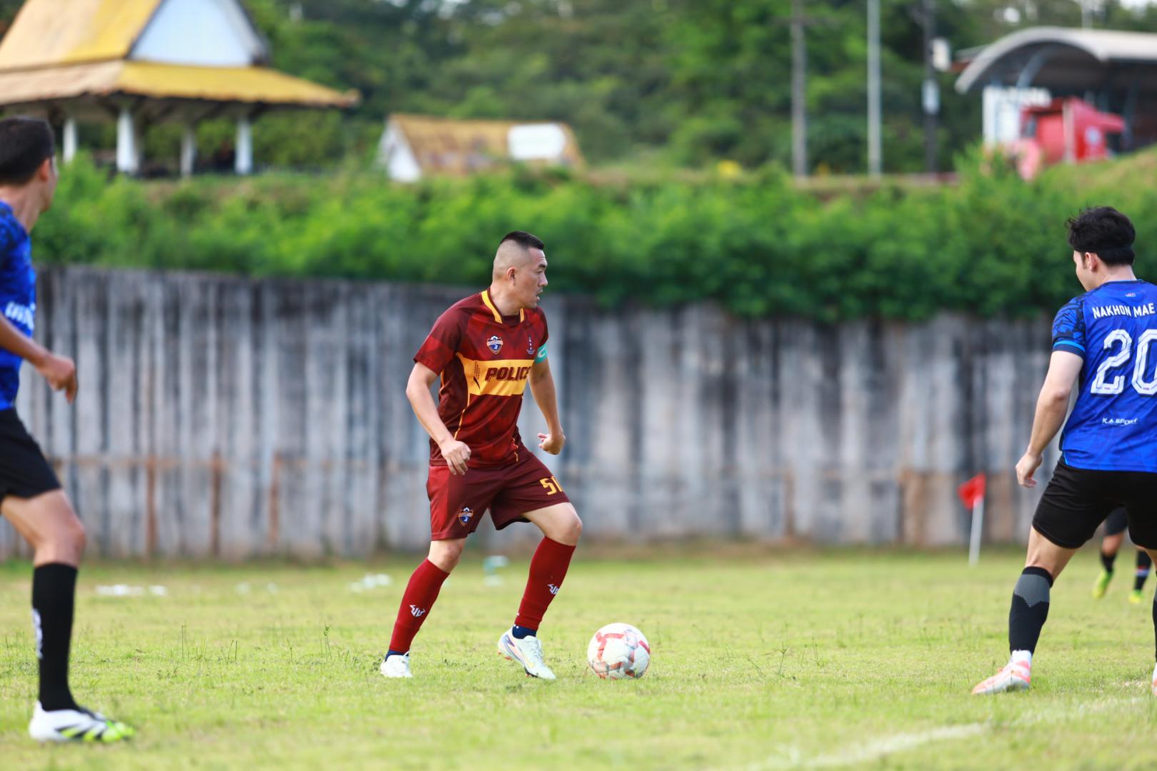 41. ฟุตบอล11คนหน่วยงาน25ปีkprums คู่ชิงชนะเลิศ สถานีตำรวจภูธรแม่สอด 0 : 1 เทศบาลนครแม่สอด