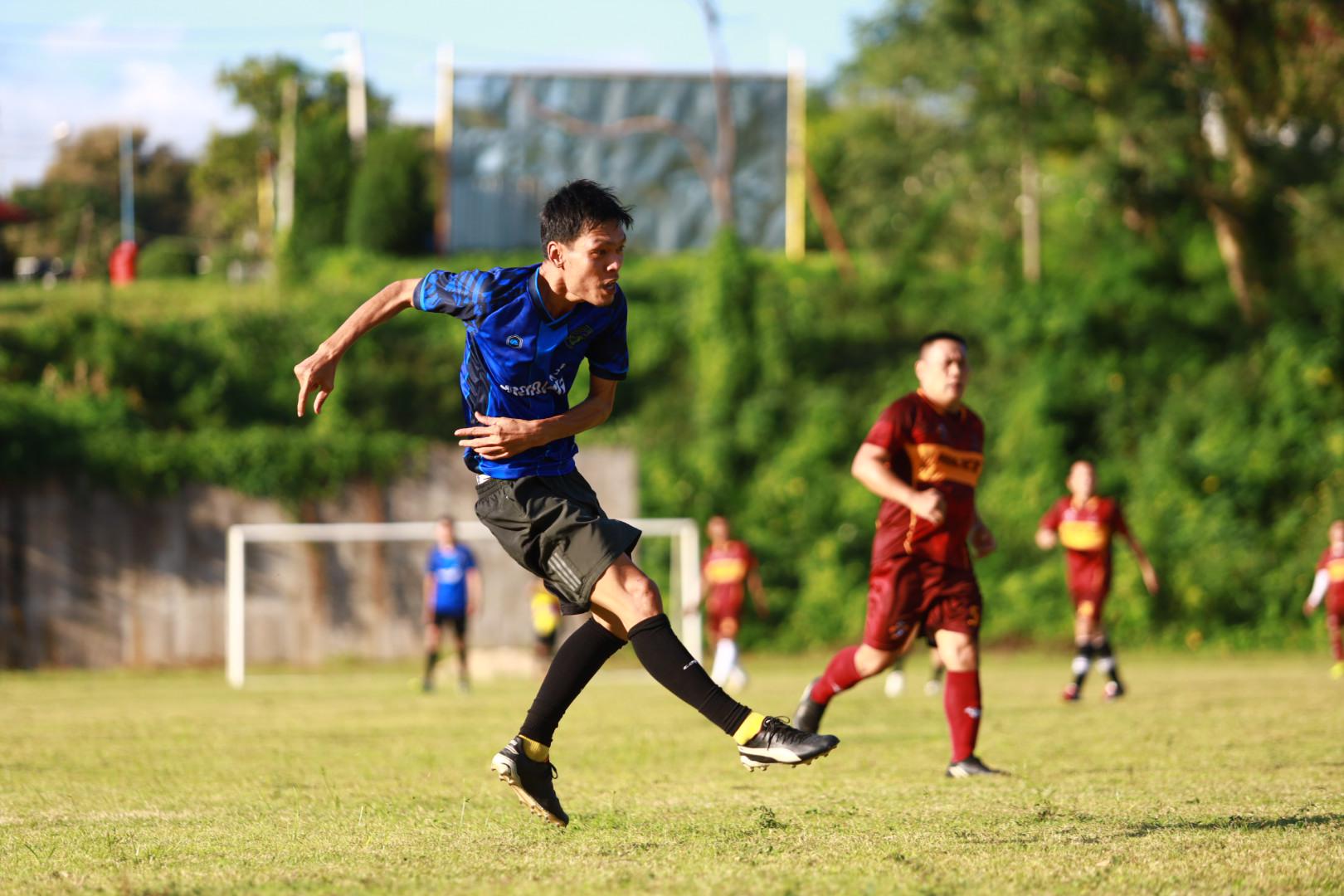 44. ฟุตบอล11คนหน่วยงาน25ปีkprums คู่ชิงชนะเลิศ สถานีตำรวจภูธรแม่สอด 0 : 1 เทศบาลนครแม่สอด