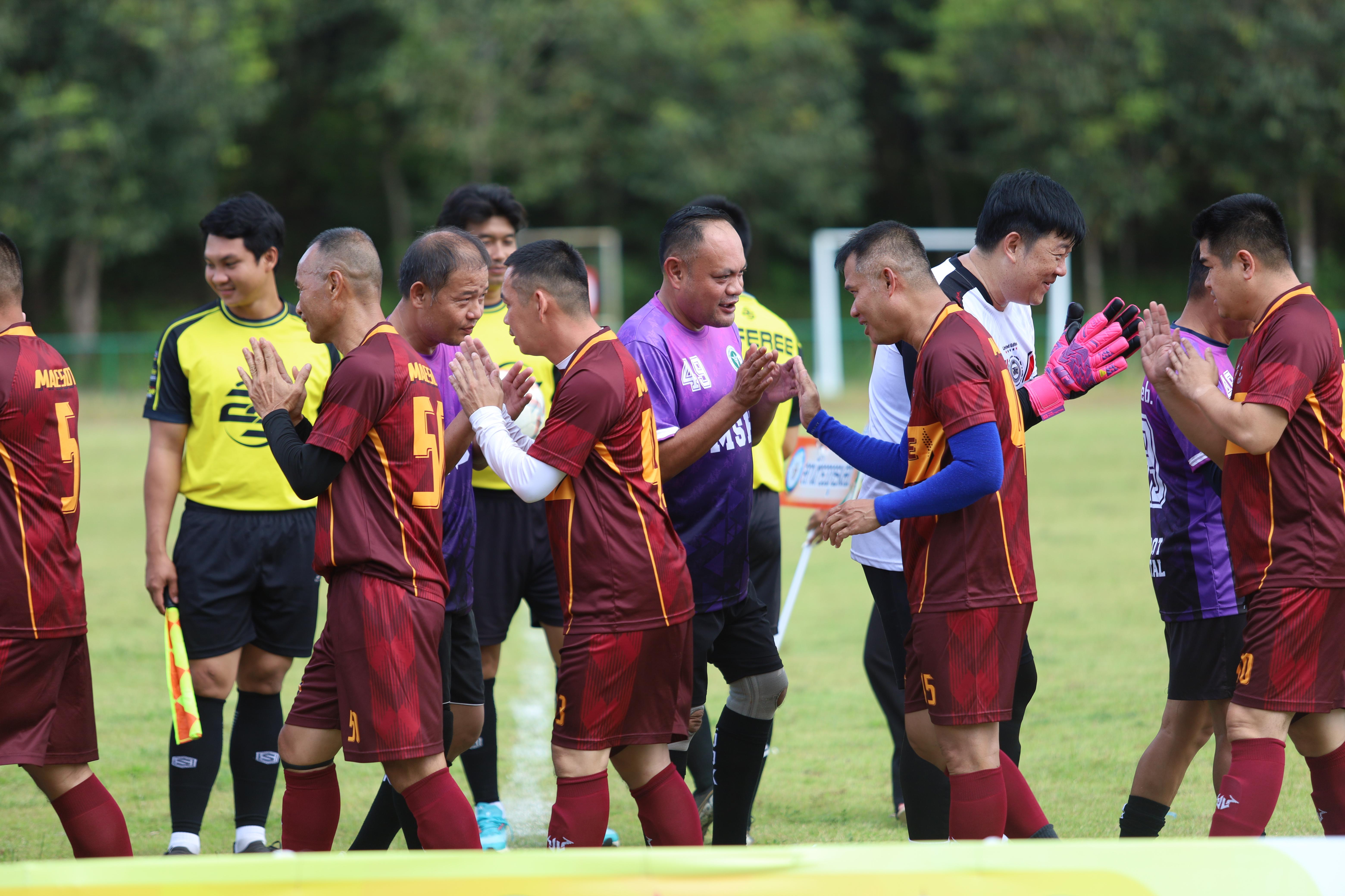 5. งาน25ปีkprums การแข่งขันฟุตบอล11คนหน่วยงานคู่ที่ 7  สถานีตำรวจภูธรแม่สอด 2:0 โรงพยาบาลแม่สอด