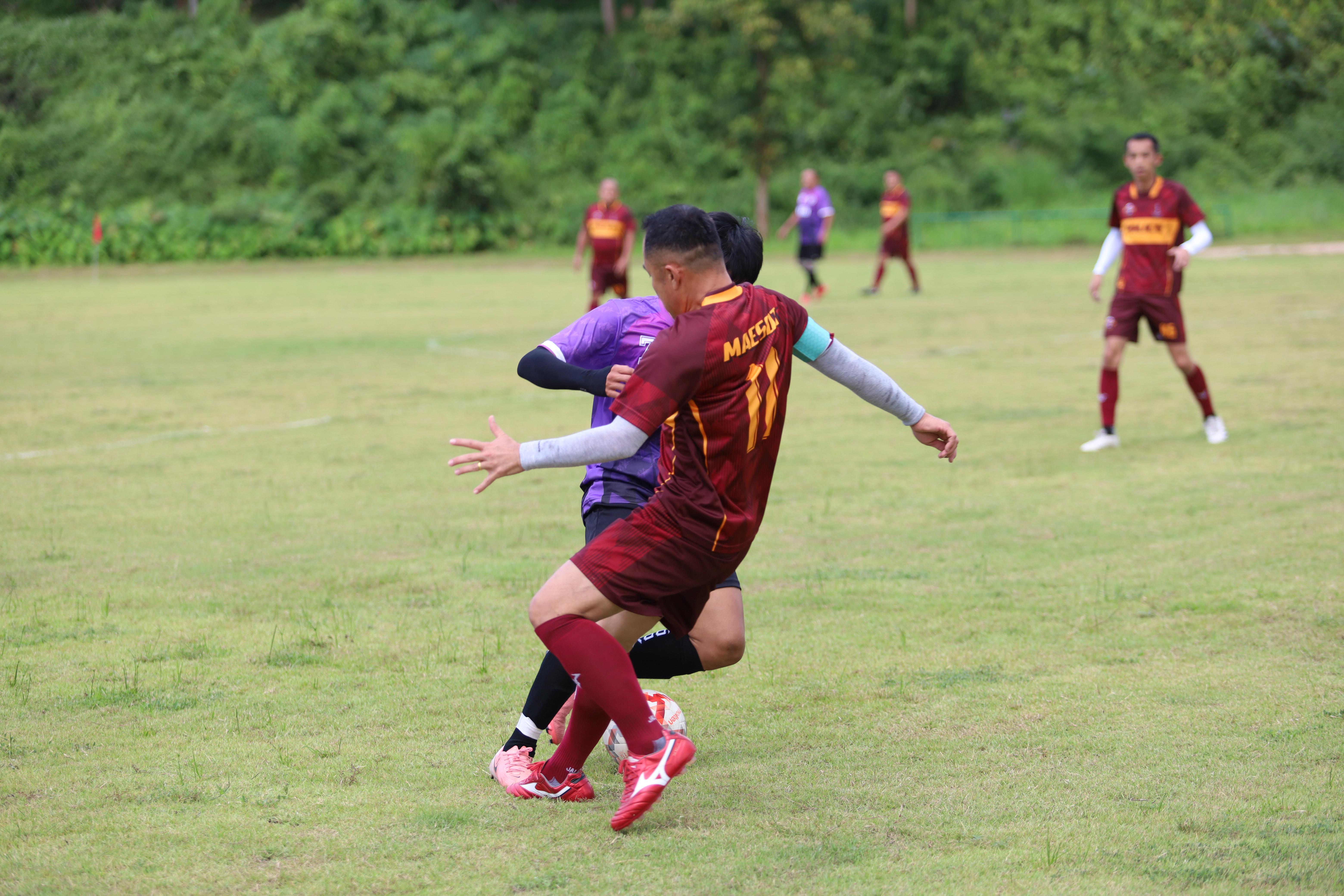 22. งาน25ปีkprums การแข่งขันฟุตบอล11คนหน่วยงานคู่ที่ 7  สถานีตำรวจภูธรแม่สอด 2:0 โรงพยาบาลแม่สอด