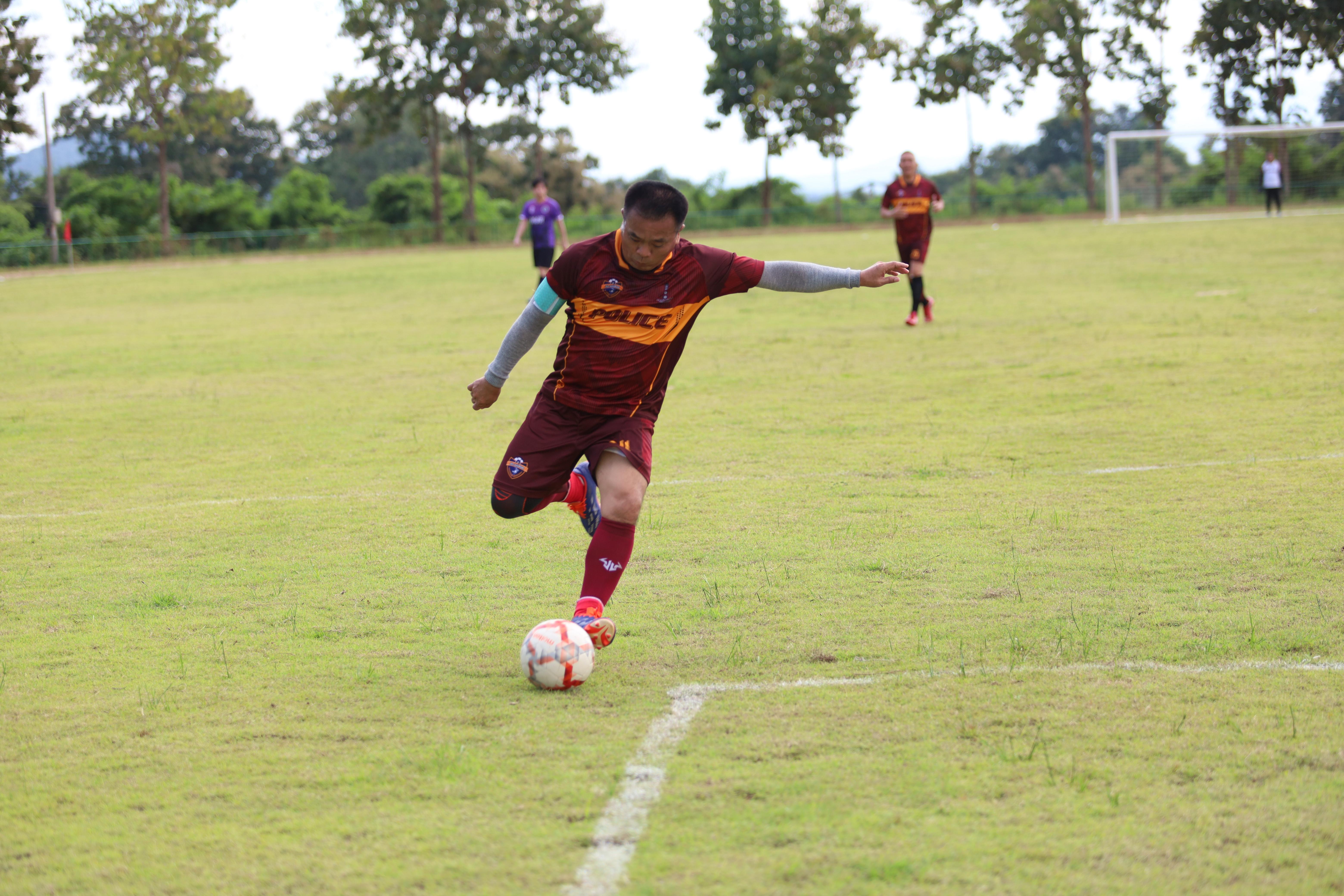 58. งาน25ปีkprums การแข่งขันฟุตบอล11คนหน่วยงานคู่ที่ 7  สถานีตำรวจภูธรแม่สอด 2:0 โรงพยาบาลแม่สอด