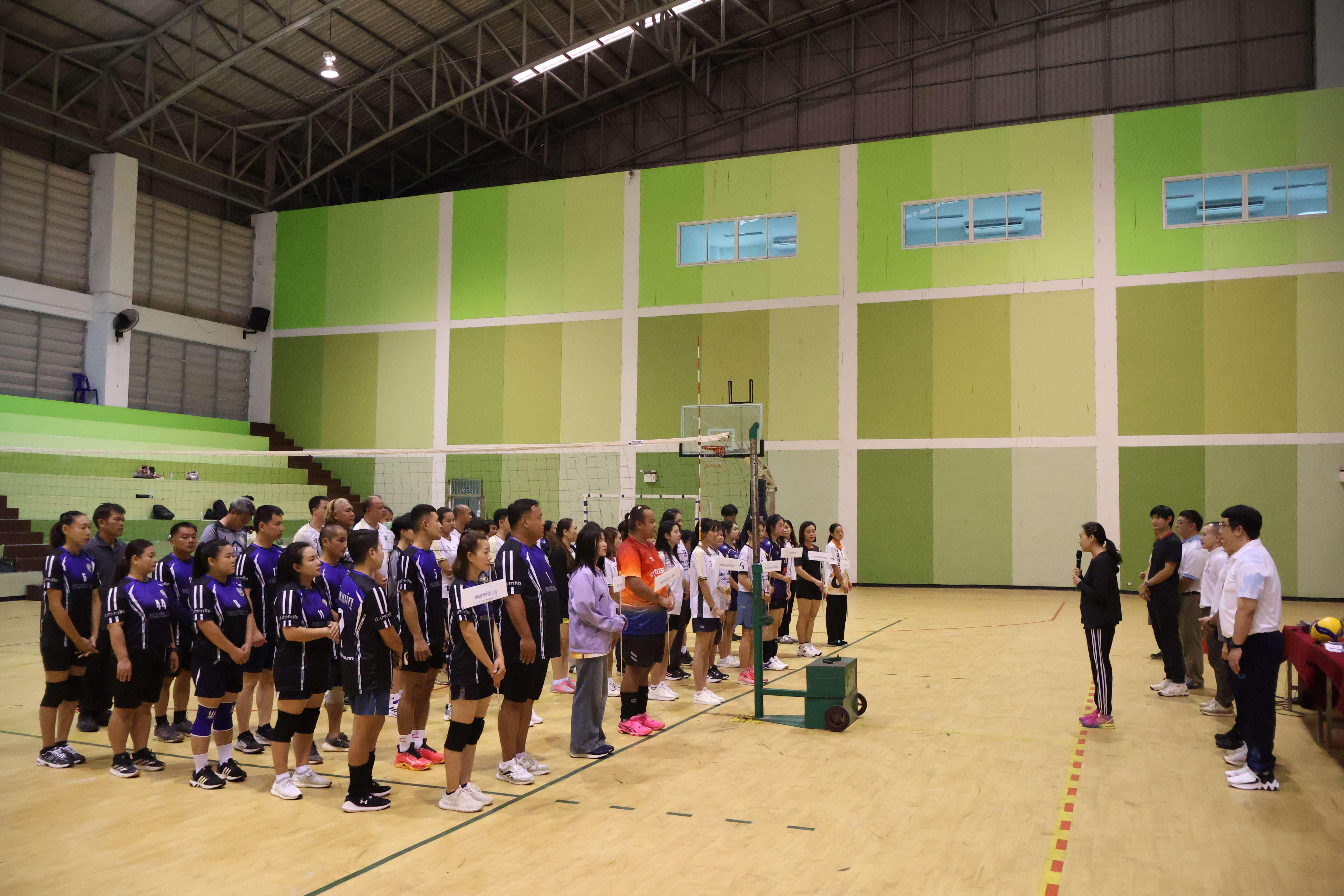 20. การแข่งขันกีฬาวอลเลย์บอลเชื่อมความสัมพันธ์ระหว่างหน่วยงาน คู่ที่ 1 - 8