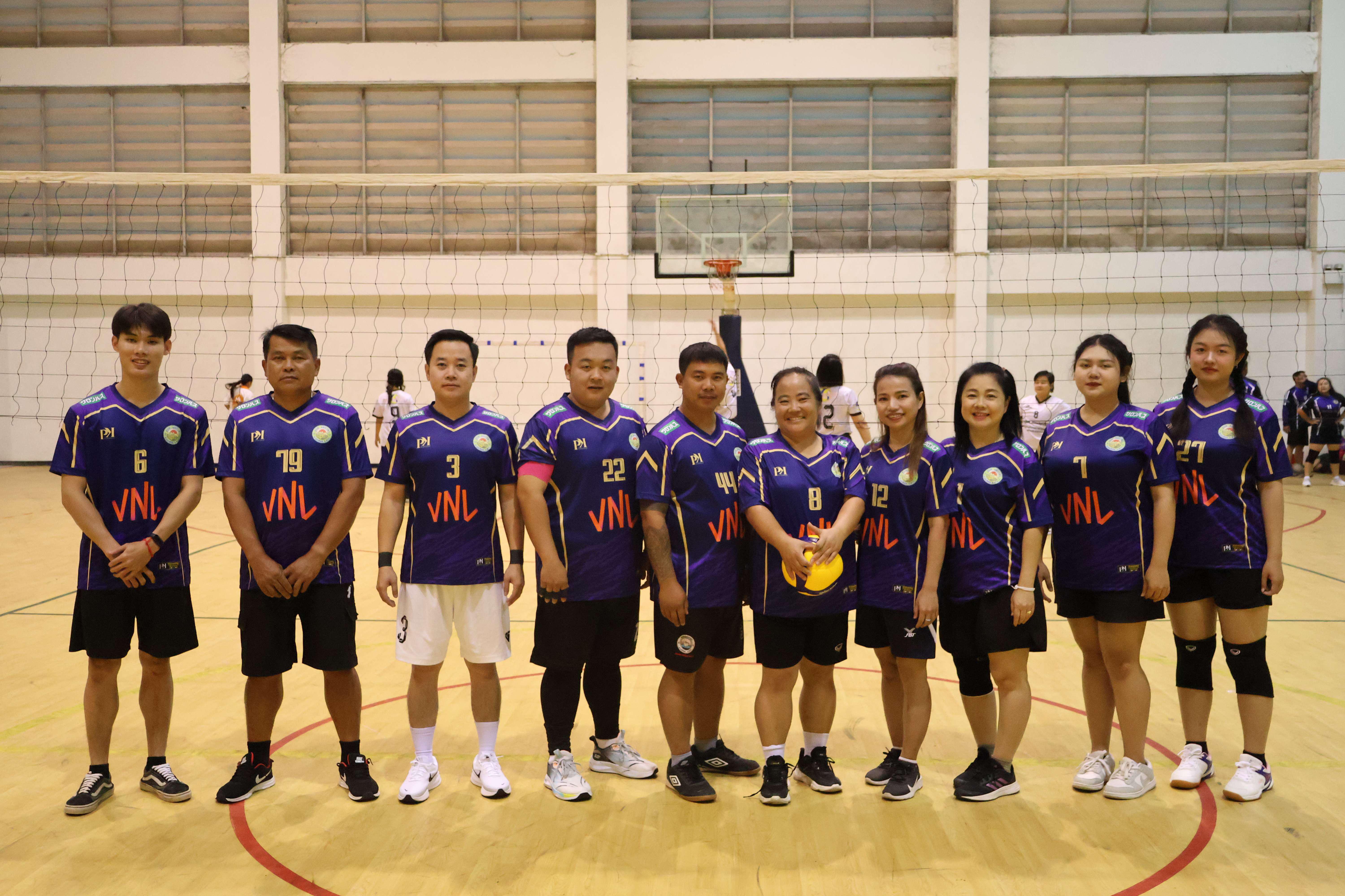 35. การแข่งขันกีฬาวอลเลย์บอลเชื่อมความสัมพันธ์ระหว่างหน่วยงาน คู่ที่ 1 - 8