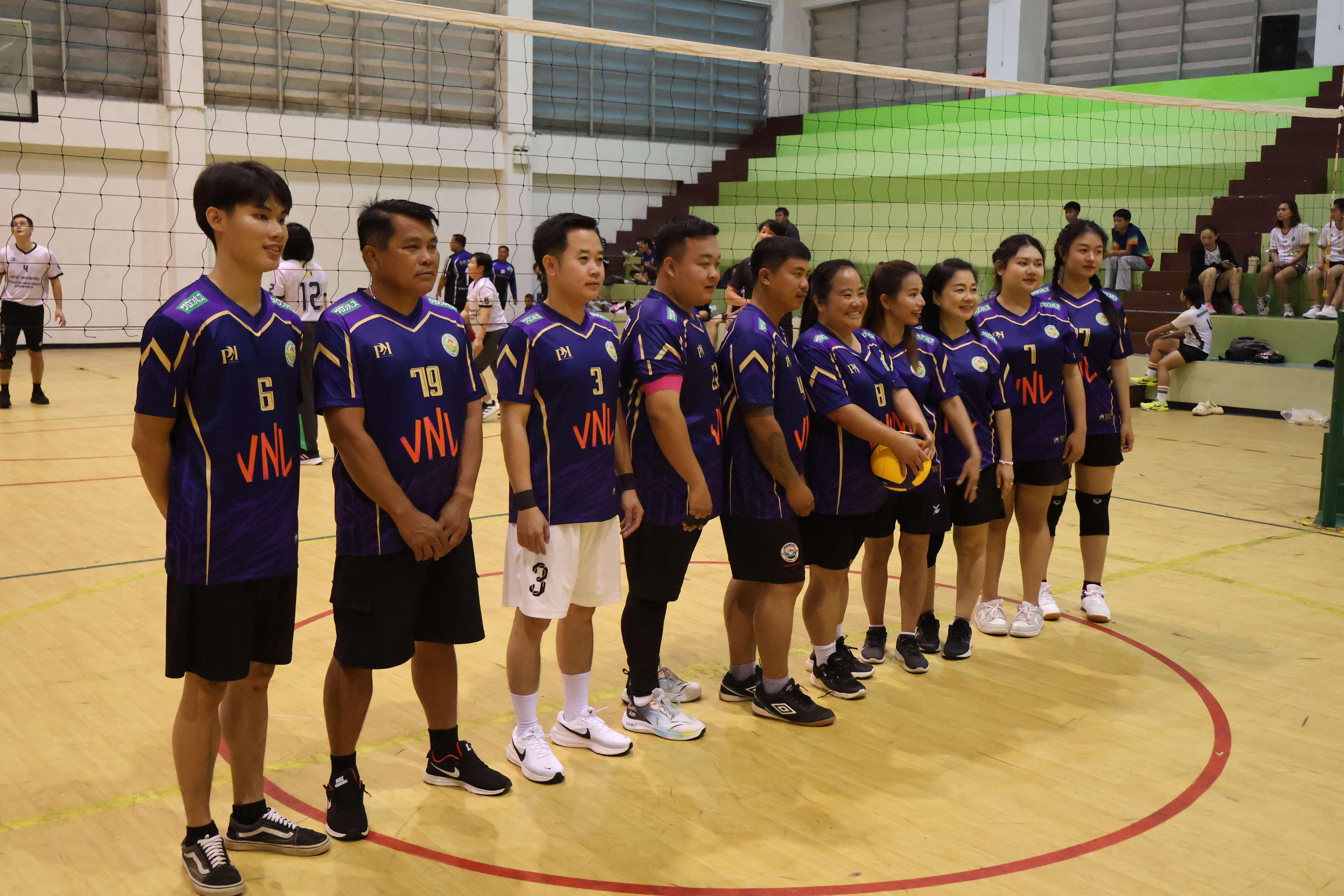 36. การแข่งขันกีฬาวอลเลย์บอลเชื่อมความสัมพันธ์ระหว่างหน่วยงาน คู่ที่ 1 - 8