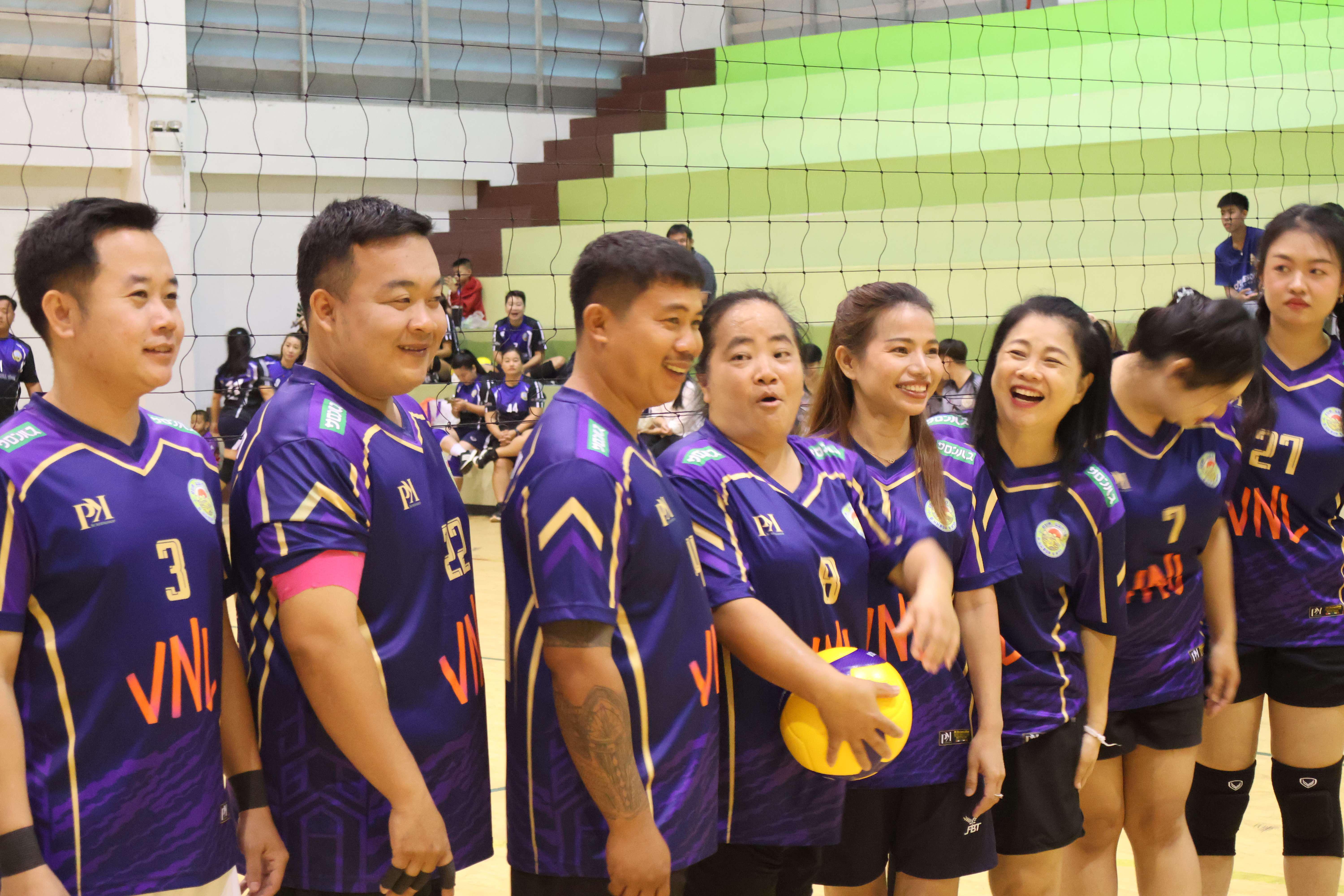 38. การแข่งขันกีฬาวอลเลย์บอลเชื่อมความสัมพันธ์ระหว่างหน่วยงาน คู่ที่ 1 - 8