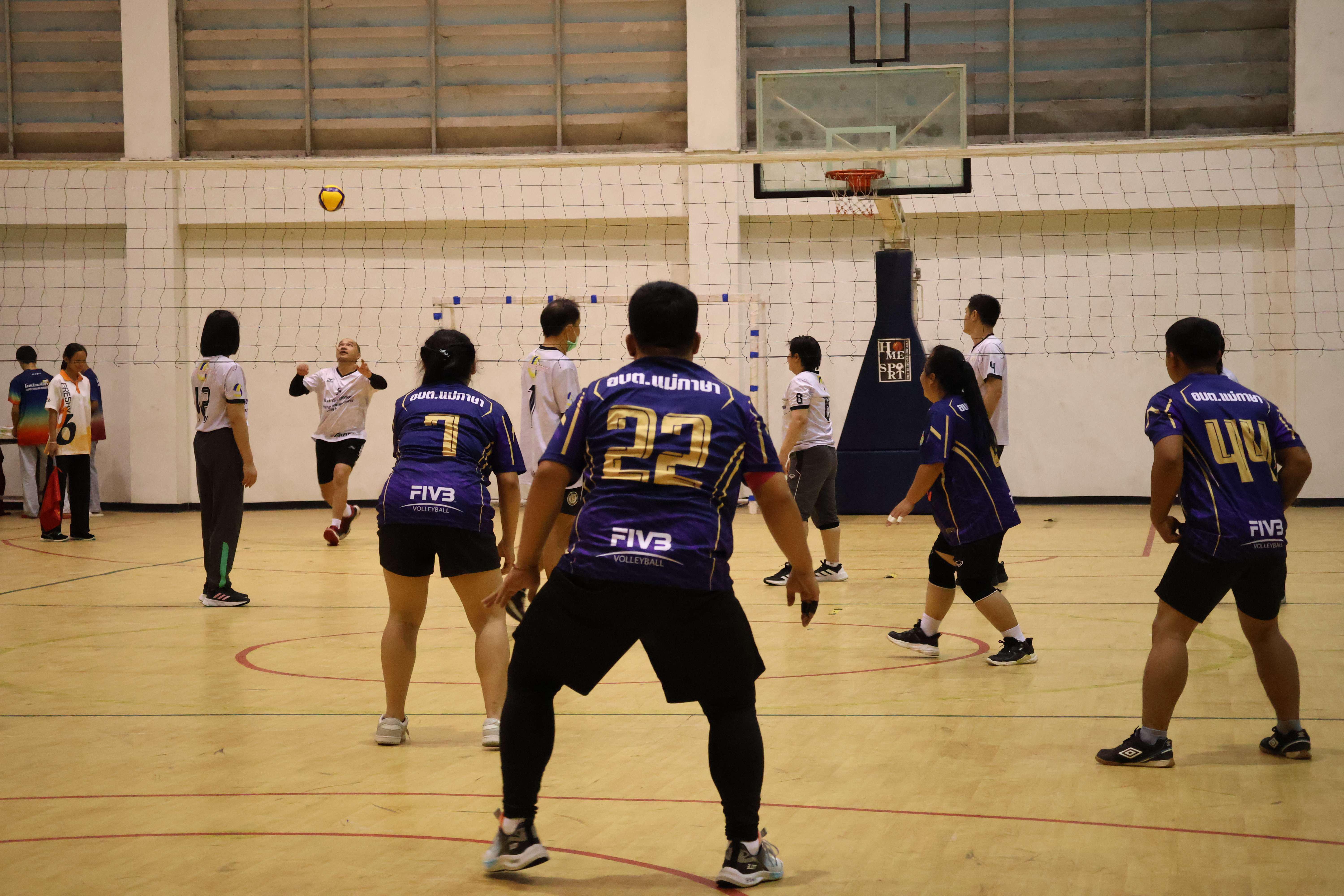 57. การแข่งขันกีฬาวอลเลย์บอลเชื่อมความสัมพันธ์ระหว่างหน่วยงาน คู่ที่ 1 - 8