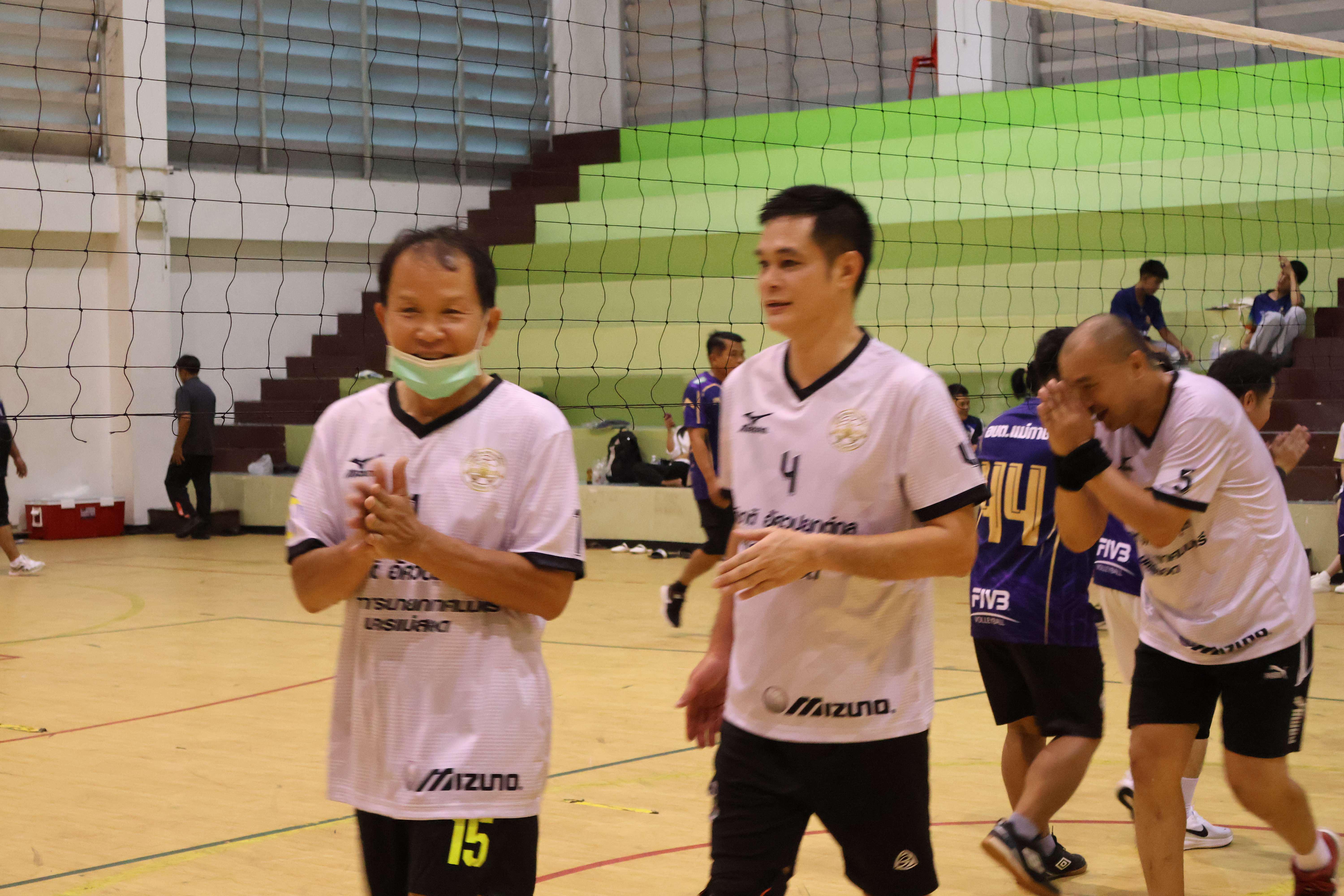 80. การแข่งขันกีฬาวอลเลย์บอลเชื่อมความสัมพันธ์ระหว่างหน่วยงาน คู่ที่ 1 - 8