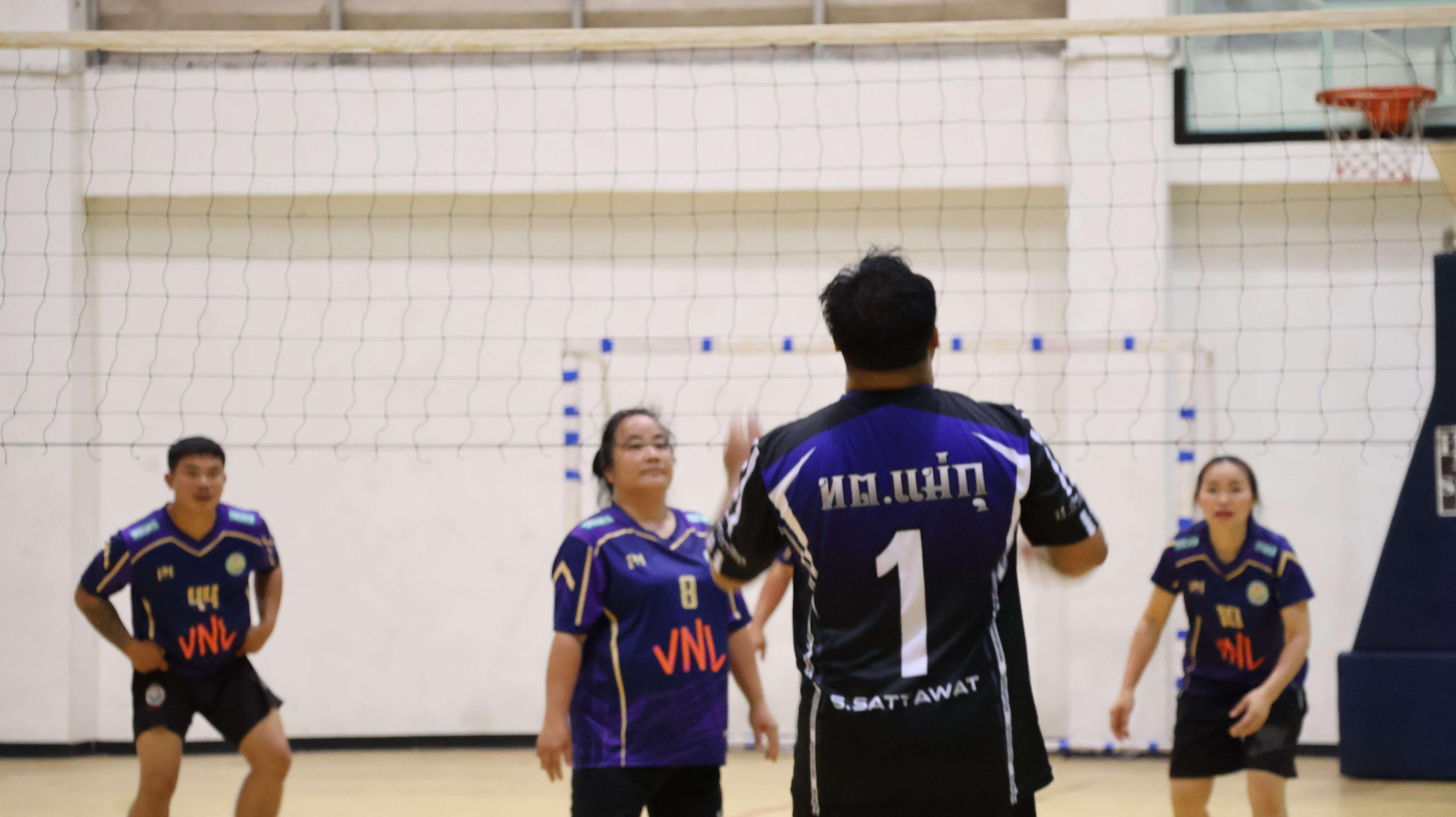 514. การแข่งขันกีฬาวอลเลย์บอลเชื่อมความสัมพันธ์ระหว่างหน่วยงาน คู่ที่ 1 - 8