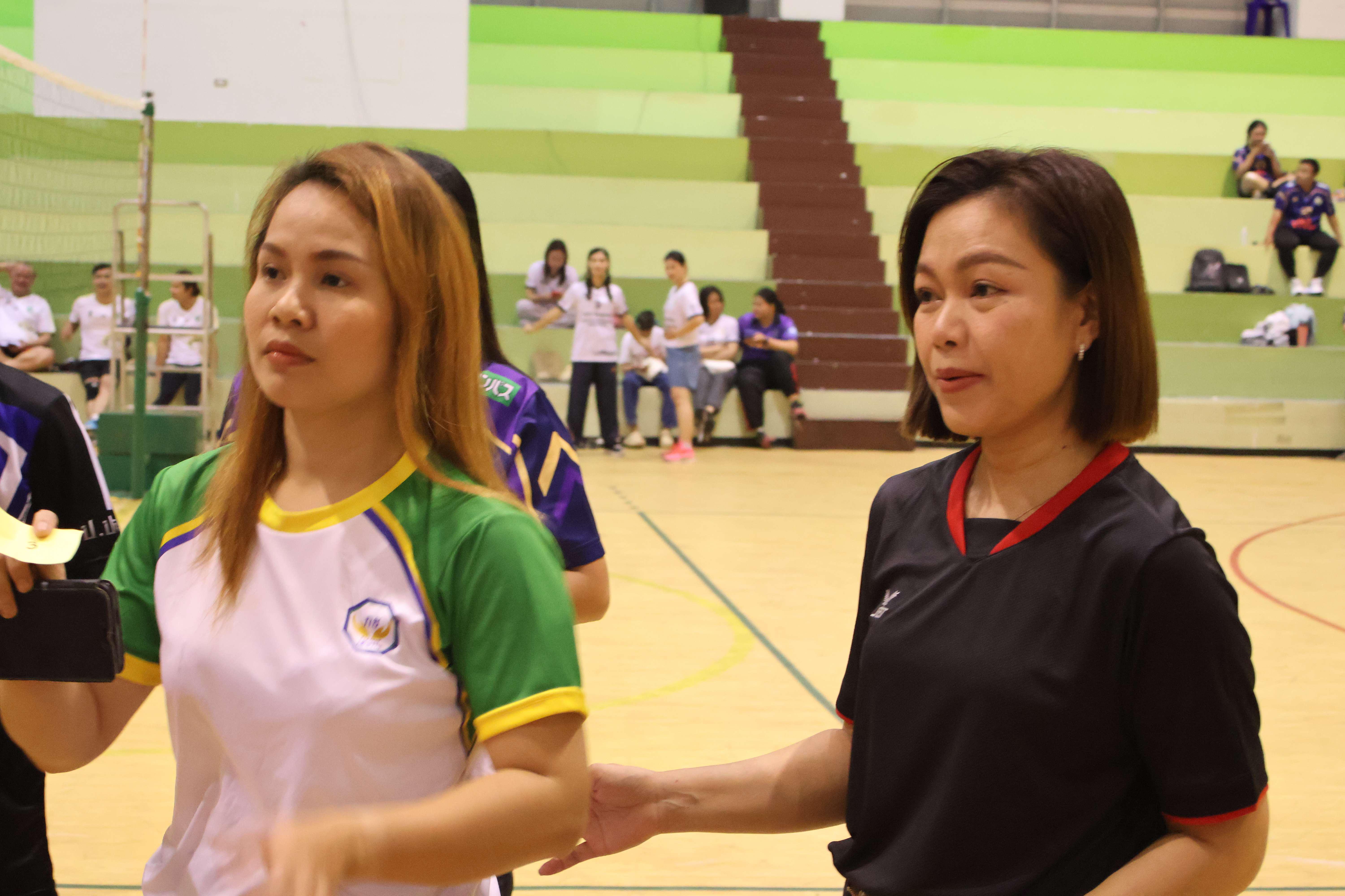 การแข่งขันกีฬาวอลเลย์บอลเชื่อมความสัมพันธ์ระหว่างหน่วยงาน คู่ที่ 1 - 8