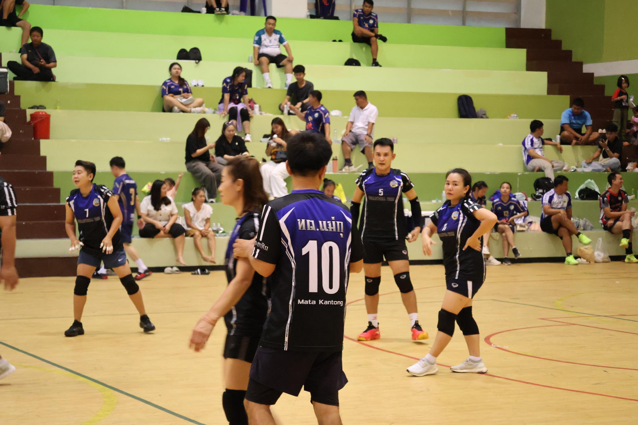 34. การแข่งขันกีฬาวอลเลย์บอลเชื่อมความสัมพันธ์ระหว่างหน่วยงาน คู่ที่ 9 - 15