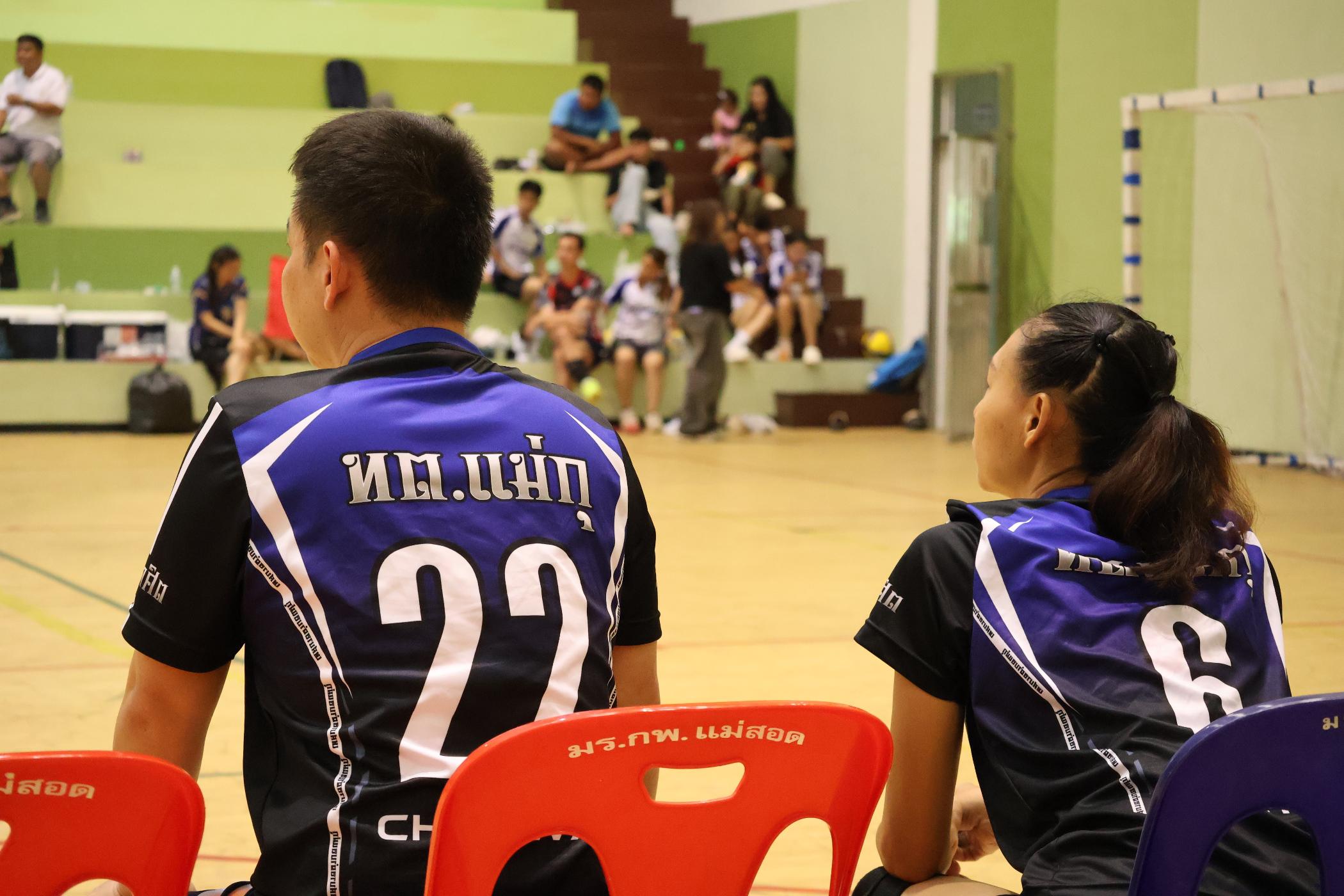 36. การแข่งขันกีฬาวอลเลย์บอลเชื่อมความสัมพันธ์ระหว่างหน่วยงาน คู่ที่ 9 - 15