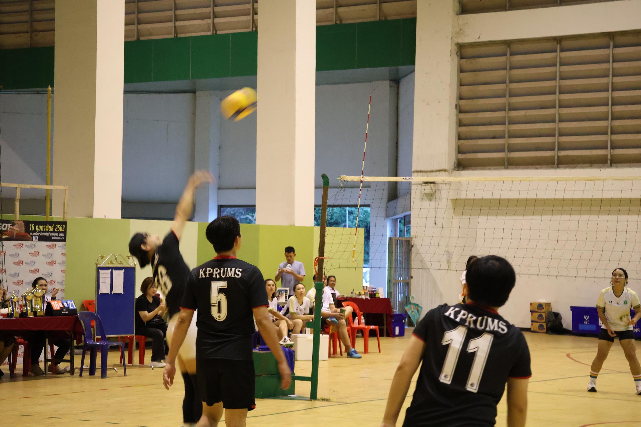 91. การแข่งขันกีฬาวอลเลย์บอลเชื่อมความสัมพันธ์ระหว่างหน่วยงาน คู่ที่ 9 - 15