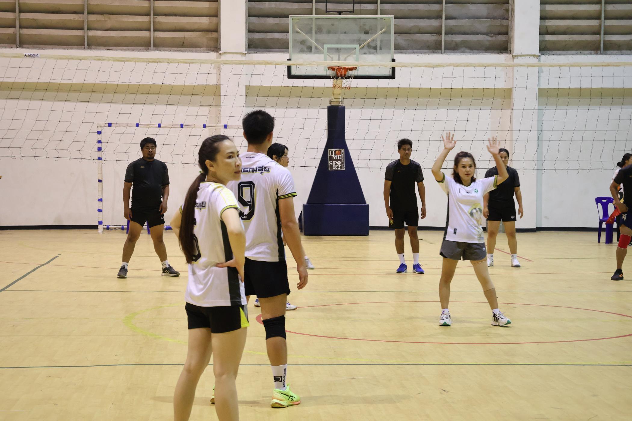 316. การแข่งขันกีฬาวอลเลย์บอลเชื่อมความสัมพันธ์ระหว่างหน่วยงาน คู่ที่ 9 - 15