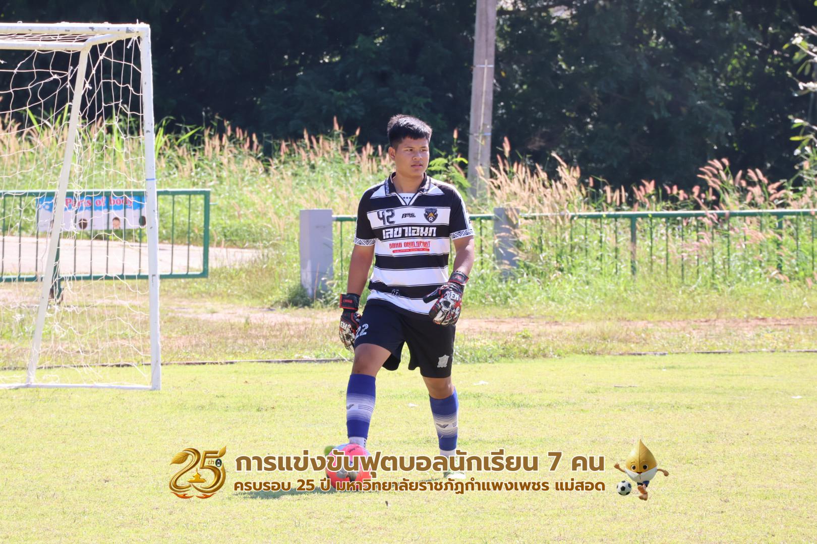 247. กิจกรรมการแข่งขันฟุตบอลนักเรียน ช่วงเช้าของวันที่ 22 พฤศจิกายน 2568 คู่ที่ 1-8