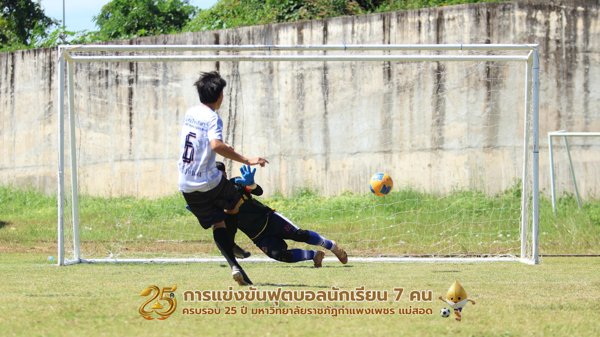 419. กิจกรรมการแข่งขันฟุตบอลนักเรียน ช่วงเช้าของวันที่ 22 พฤศจิกายน 2568 คู่ที่ 1-8