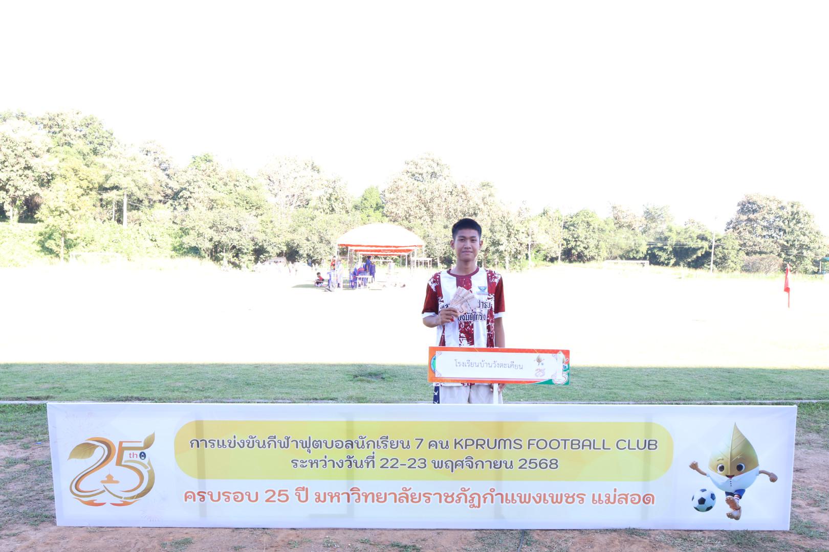 109. กิจกรรมการแข่งขันฟุตบอลนักเรียน รอบชิงชนะเลิศ