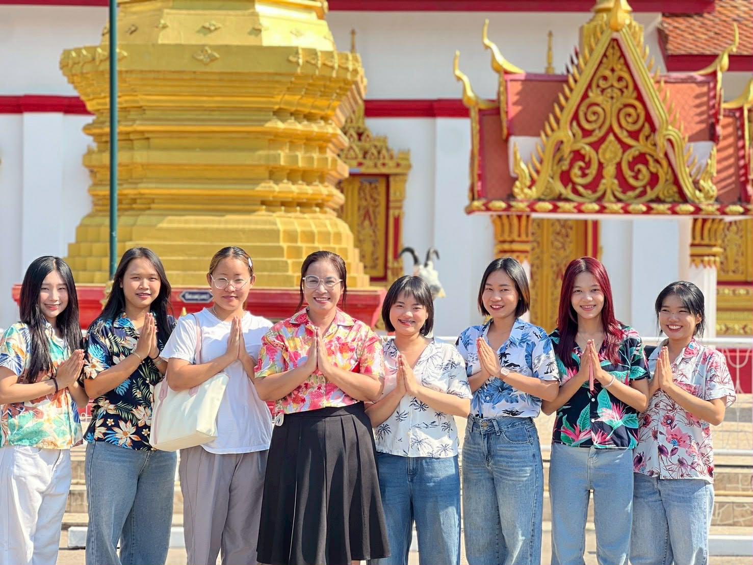 โปรแกรมวิชาการบัญชี มหาวิทยาลัยราชภัฏกำแพงเพชร แม่สอด จัดกิจกรรมทำนุบำรุงศิลปวัฒนธรรม สืบสานประเพณีสงกรานต์