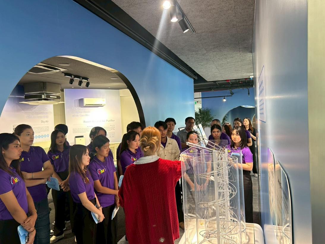 กิจกรรมศึกษาดูงานโปรแกรมวิชาการจัดการธุรกิจระหว่างประเทศ