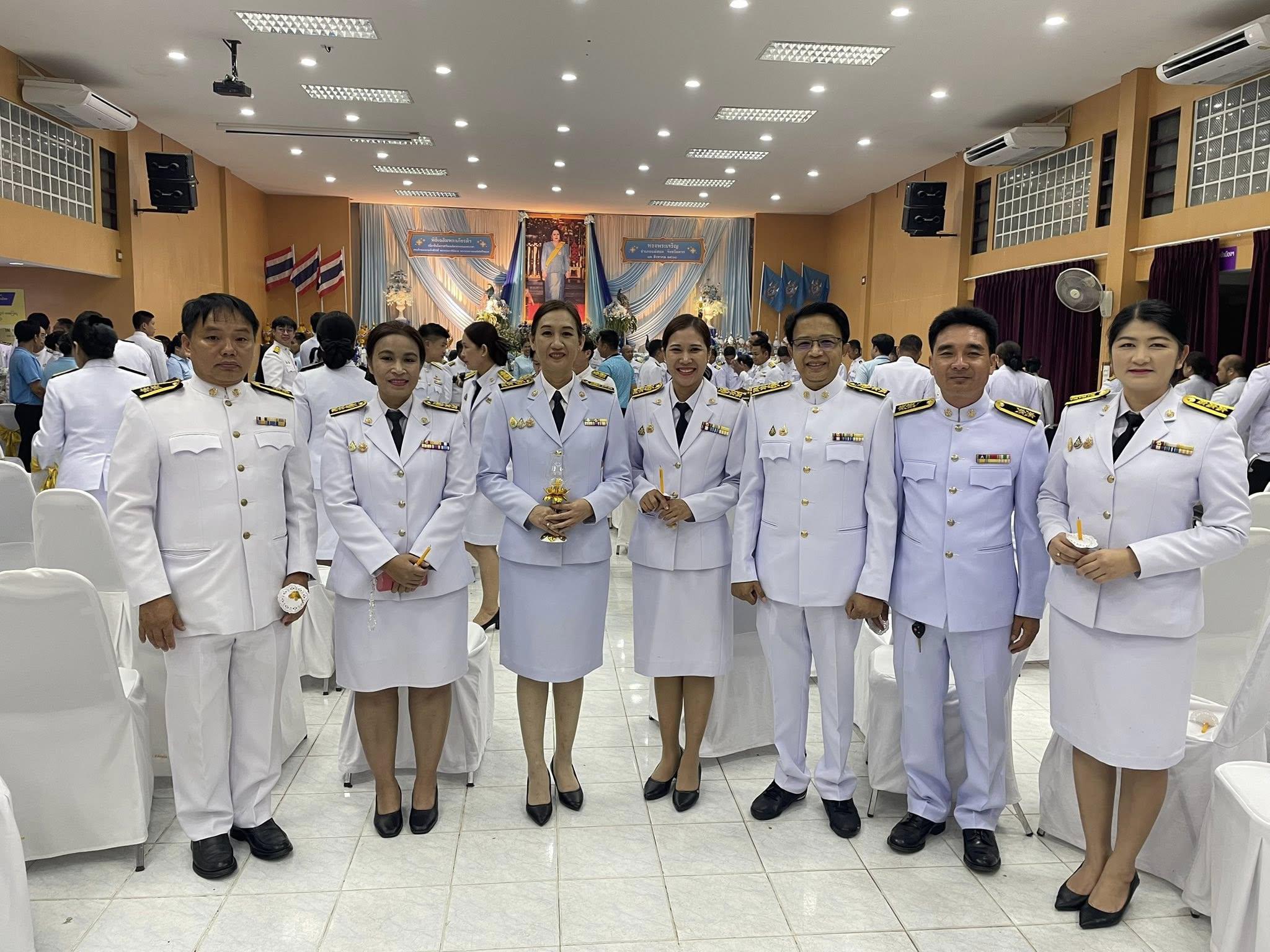 มหาวิทยาลัยราชภัฏกำแพงเพชร แม่สอด ร่วมกิจกรรมเฉลิมพระเกียรติ พระนางเจ้าสิริกิติ์ พระบรมราชินีนาถ พระบรมราชชนนีพันปีหลวง ณ หอประชุมที่ว่าการอำเภอแม่สอด