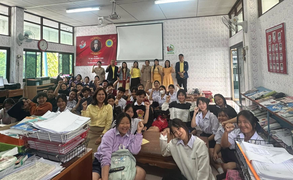 ประชาสัมพันธ์หลักสูตรและแนะแนวการศึกษาเชิงรุกโรงเรียนพบพระวิทยาคม