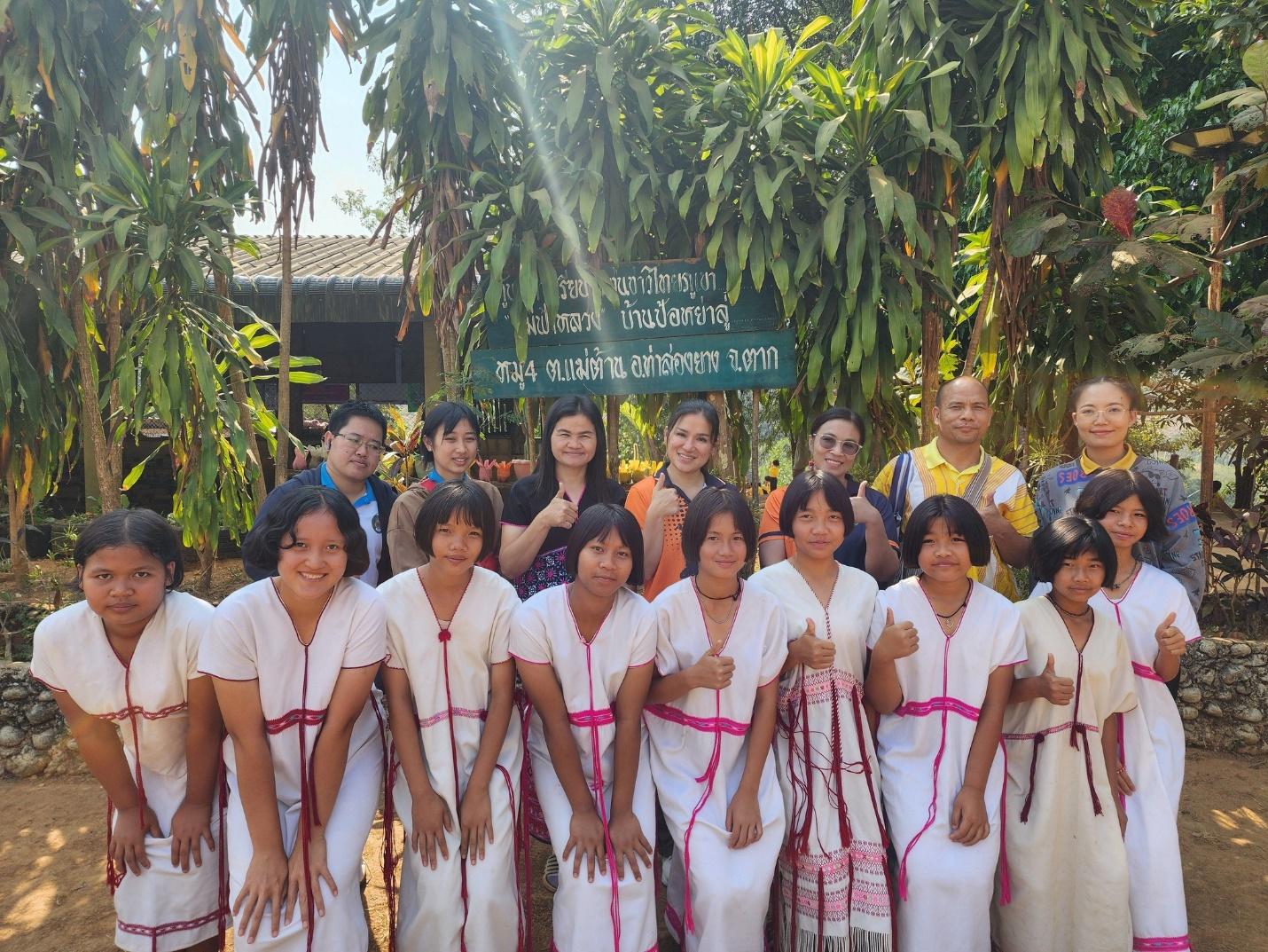 ลงพื้นที่วิเคราะห์ศักยภาพของเยาวชนและประชาชนของกลุ่มศูนย์การเรียนรู้บ้านป่อหย่าลู่ หมู่ที่ 4 ตำบลแม่ต้าน อำเภอท่าสองยาง