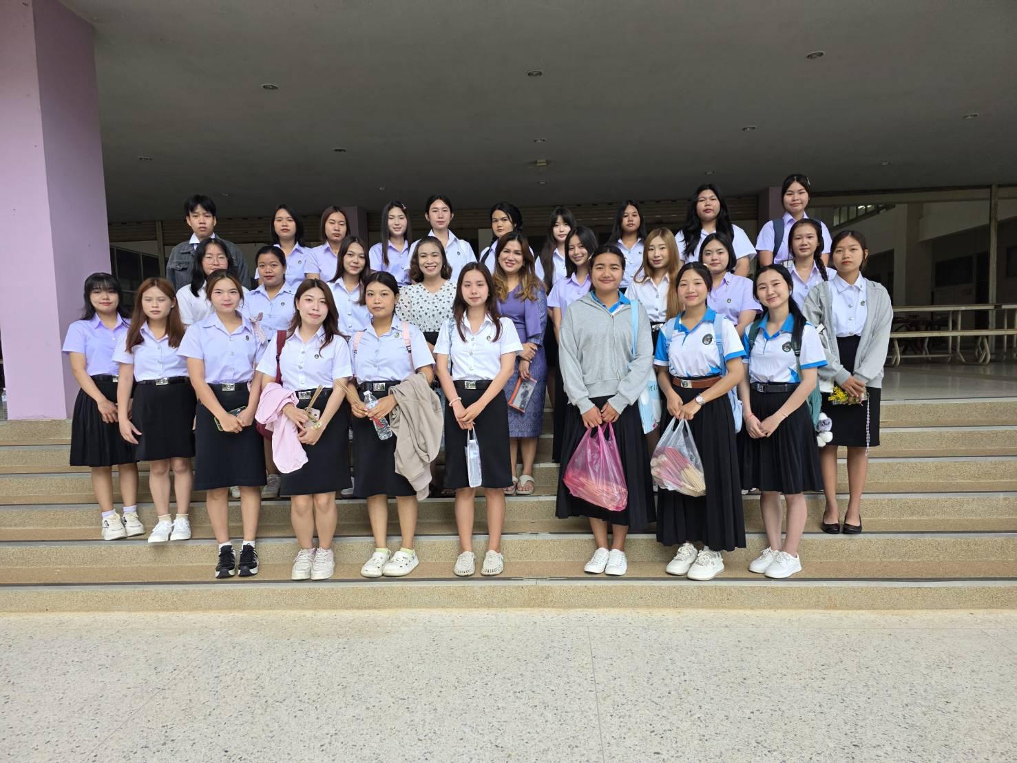 โปรแกรมวิชาการบัญชี มหาวิทยาลัยราชภัฏกำแพงเพชร แม่สอด จัดกิจกรรม ไหว้ศาลพระภูมิเจ้าที่ ศาลตายาย