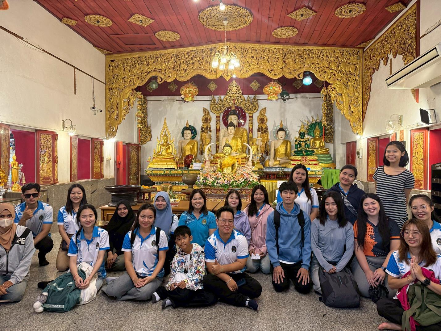 โปรแกรมวิชาการบัญชี มหาวิทยาลัยราชภัฏกำแพงเพชร แม่สอด  กับกิจกรรมศิลปะวัฒนธรรมสร้างสรรค์ การเรียนรู้แบบบูรณาการ "Exploring Thai Art and Culture"