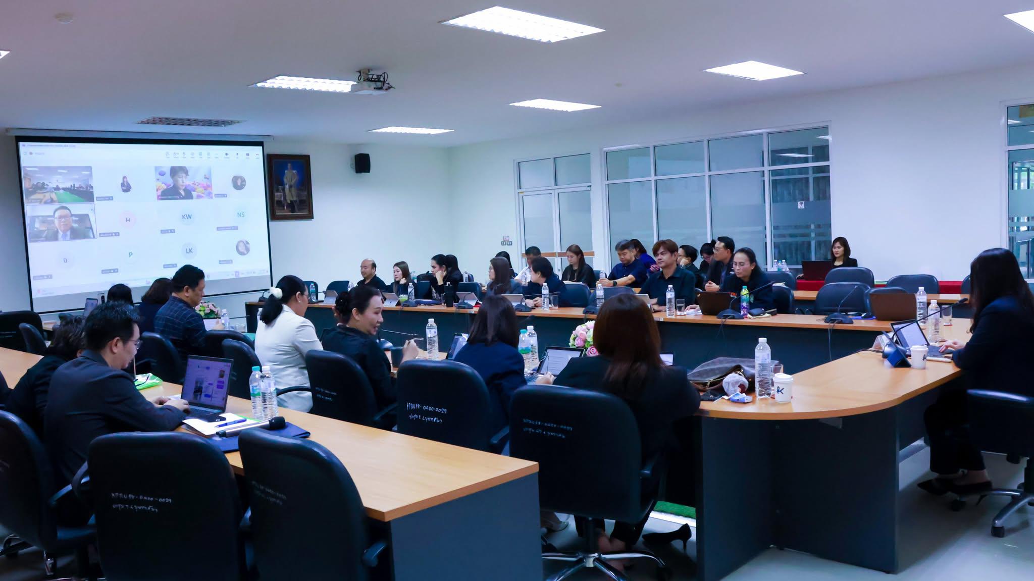 การประชุมคณะกรรมการบริหารมหาวิทยาลัย (สัญจร) ครั้งที่ 9/2569 ณ มหาวิทยาลัยราชภัฏกำแพงเพชร แม่สอด จังหวัดตาก