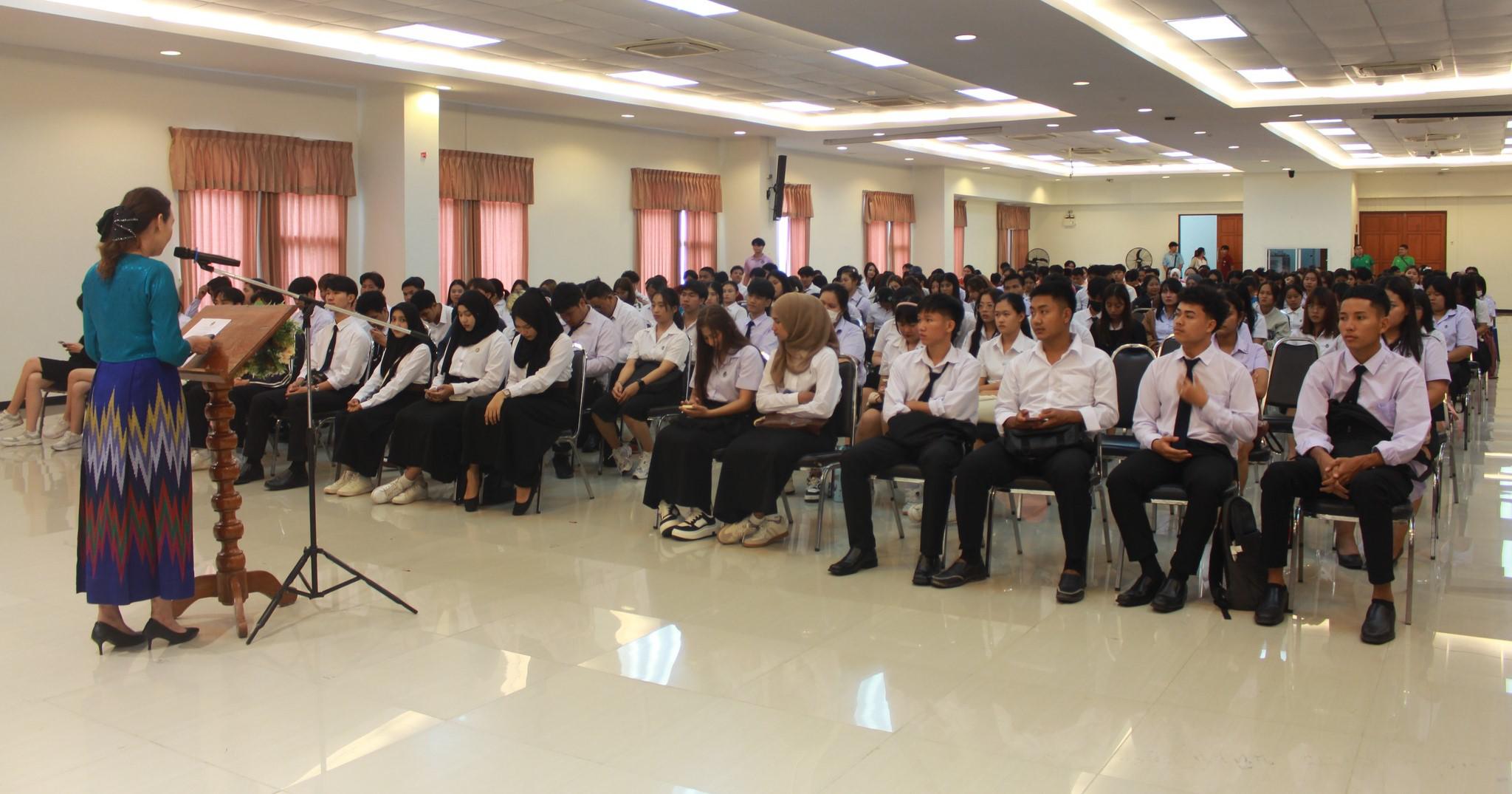 มหาวิทยาลัยราชภัฏกำแพงเพชร แม่สอด จัดการประชุมเปิดภาคเรียน 1/2568